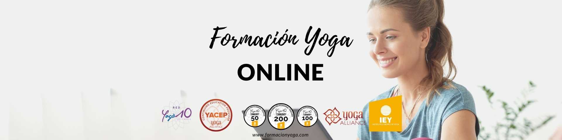 Banner Formación Yoga ONLINE